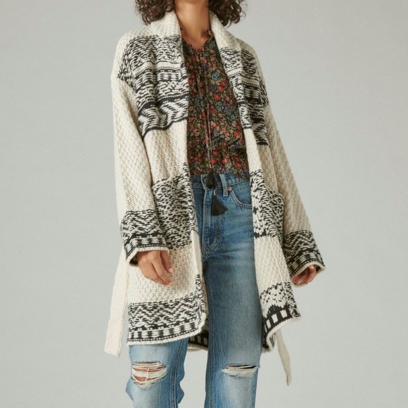 Lucky Brand Sweaters - Lucky Brand Sweater Coatigan
